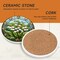 Coasters Set of 6 with Holder-4in Absorbent Ceramics Stone Coaster-Plant Flowers Style for Tabletop Protection Drink Coasters-Coffee Bar Accessories,Home Decor-Housewarming Gifts for New Home
